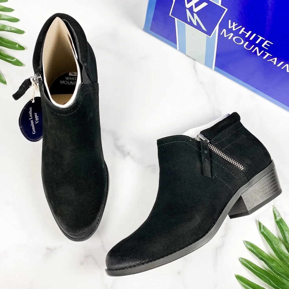 NIB White Mountain Delaney Ankle Bootie Boots